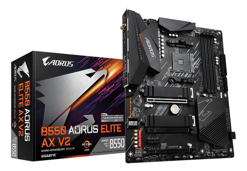 Tarjeta Madre Gigabyte B550 Aorus Elite Ax V2, Am4, 128 Gb