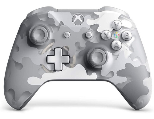 Control Xbox One Arctic Camo Con Cable Usb Compatible Pc