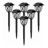 Luz Solar Impermeable Luz Solar Exterior Más Grandes-6pcs