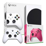 Console Xbox Series S 2 Controles (1 Branco E 1 Rosa)