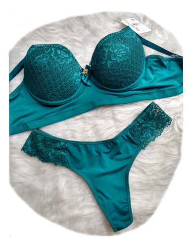 Kit 5 Conjuntos Lingerie Sacoleira Atacado Conjunto Revenda