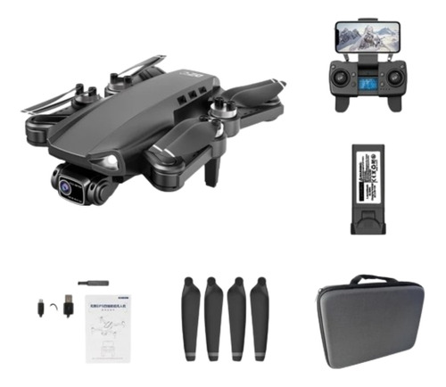 Drone L900 Pro Gps Com Câmera 4k Laranja 5ghz 1 Bateria +beg