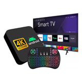 Android Tv Box 4k Hd 1 Año Garantia + Control Touch Pad Full