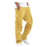 Pantalones Cargo Rectos Para Hombre Monos Masculinos