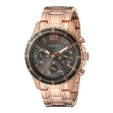 Reloj Análogo Guess Color Oro Rosa Para Dama Modelo: U0639l2