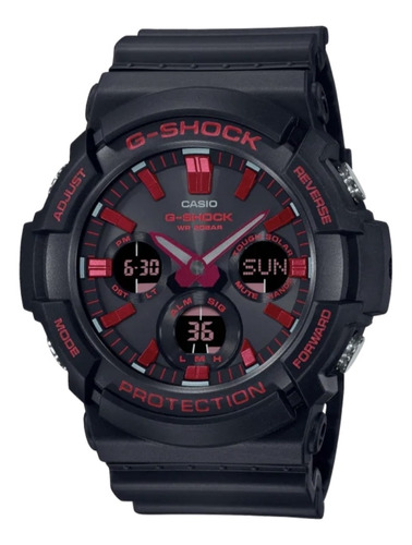 G Shock Gas 100bnr 1a Ignite Red  Original Solar 