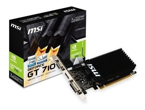 Msi Geforce Gt 710 Low Profile Tarjeta Grafica 1gb