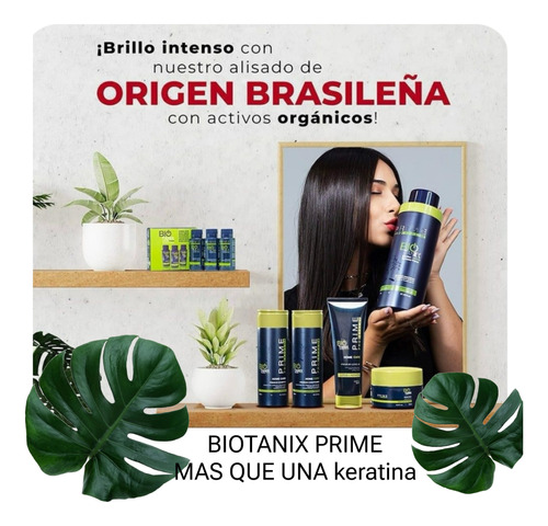 Biotanix Alisados Orgánico 100% - mL a $483