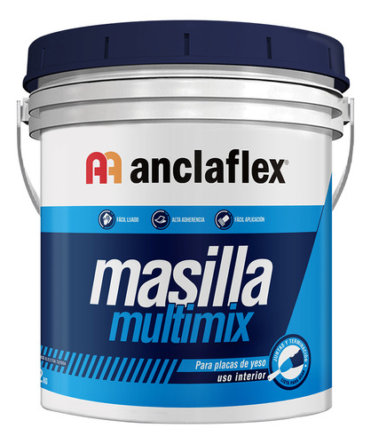 Masilla Placas De Yeso Durlock Anclaflex 32kg Multimix