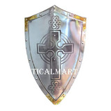 Arma Y Armadura - Caballero Templario Medieval Escudo Armadu