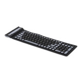 Teclado De Silicone Para Computador Teclado Macio Sem Fio