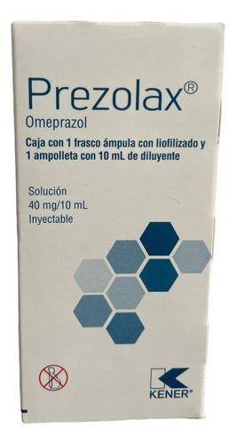 Prezolax Omeprazol Solución Inyectable 40mg / 10ml