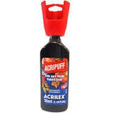 Tinta Relevo Acripuff Preto 35ml  Acrilex