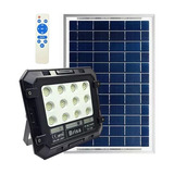 8 Refletor Holofote Led Solar Externo 100w C/ Controle Remot