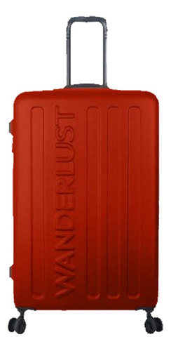 Valija Mediana Rigida Wanderlust Roja 24p