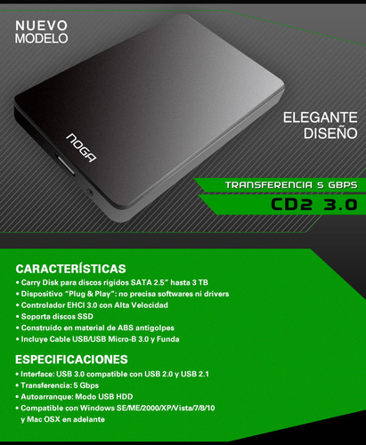 Noga Cd2 3.0 - Negro