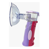 Inalador Air Mesh Colors Baby Com Bateria Lilás - Medicate 110v/220v