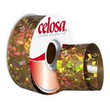Liston Celosa No.9 Holografico Metalico Frape 35mm X 40mts