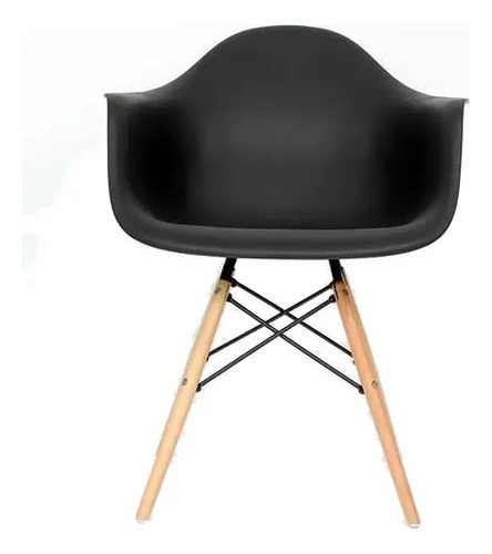 Silla De Comedor Butaca Eames Con Apoyabrazos Moadchile