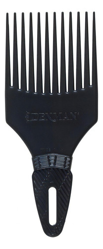 Cepillo De Pelo Denman D17 Color Negro