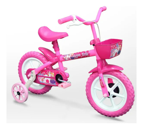 Bicicleta Infantil Aro 12 Bike Para Meninas E Meninos