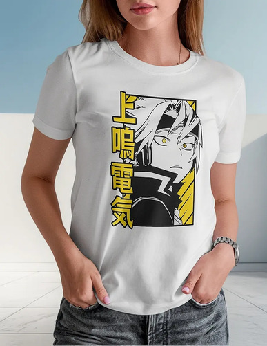 Blusa / Playera Denki Kaminari Anime My Hero Academia #30