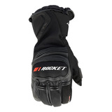 Guante Joe Rocket Meteor Rojo Impermeable-termico Para Moto