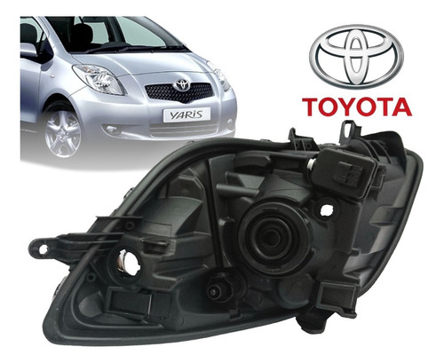 Faro Para Toyota Yaris 2008 Sport / Izquierdo Foto 4