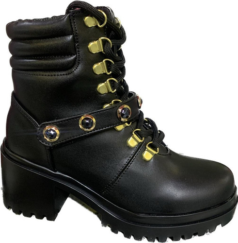 Bota (marca Mgta) Industrial Tacon Beyonc Agujeta Westi