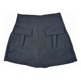 Short Saia Cargo |nfantil Menina Shortinho