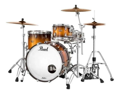 Batería Pearl Master Maple Reserve 4 Cuerpos Con Bombo 20