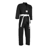 Dobok Negro Asiana (tallas 000 A La 7) Para Tae Kwon Do