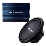 Woofer 12 Pioneer + Amplificador Rockseries Rks-m1100.1d