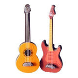 Accesorios Para Guitarra Con Forma De Casa De Muñecas, 2 Uni