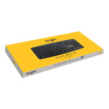 Teclado Usb Bright 0014 Basico Com Fio Teclas Macias