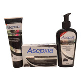 Kit Asepxia Anti Acné Puntos Negros Piel Grasa 