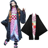 Disfraz Nezuko Anime Cosplay Niñas Y Mujeres