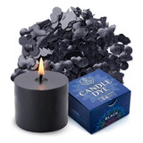 Tinte De Cera En Escamas Para Velas 57 Gr Negra