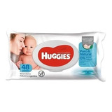 Toallitas Húmedas Huggies Puro Y Natural X 48 unid. Con Tapa