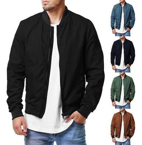 Jaqueta Bomber Masculina Casual