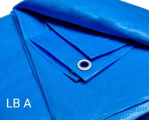 Lona Cobertor Rafia Azul 5x7m Ojals Impermeable Multifunción