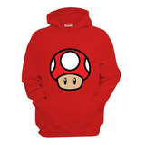 Sudadera Toad Hongo Mario Bros (unisex Todas Las Tallas) #3