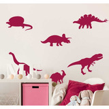 Pegatinas Infantiles De Dinosaurios Variados  Pared Casa