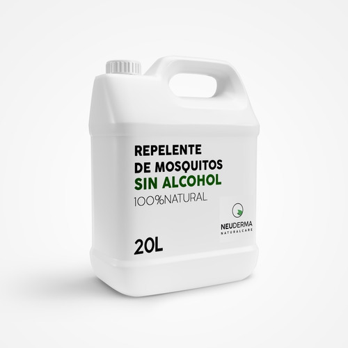 Repelente De Mosquitos Orgánico Neuderma 20 Litros Granel