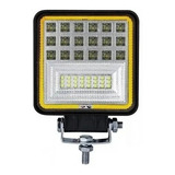 Faro Led 126w 42 Led Ojo De Angel Agro Cuatri 4x4 Nautica