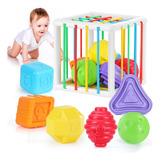 Juego Didáctico Cubo Sensorial Bebé Estimulación Temprana