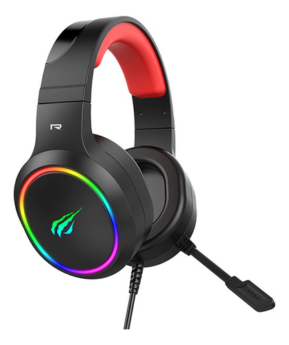 Headset Gamer Havit Gamenote H662d Rgb Preto