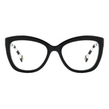 Armação Óculos De Grau Carolina Herrera Her 0088 80s Preto