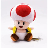 Peluche Toad Honguito Super Mario Bros 17cm (nuevo)