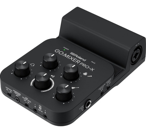 Interface De Audio Go Mixer Pro X Roland Cor Preto